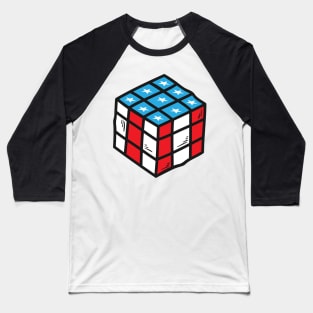 american rubik Baseball T-Shirt